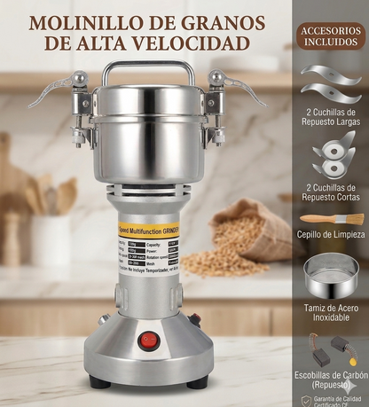 Molinillo de Granos y Especias de Alta Velocidad